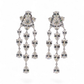 Cascade Fringe Chandelier Earrings
