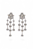 Cascade Fringe Chandelier Earrings