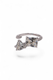 Toi et Moi Éclat Heart & Emerald-Cut Ring