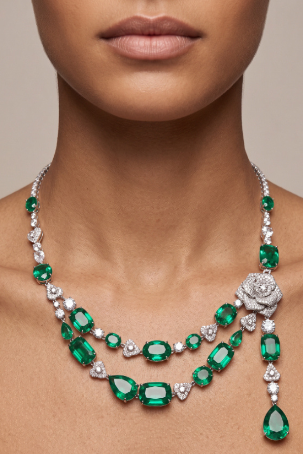 Esmeralda Statement Necklace