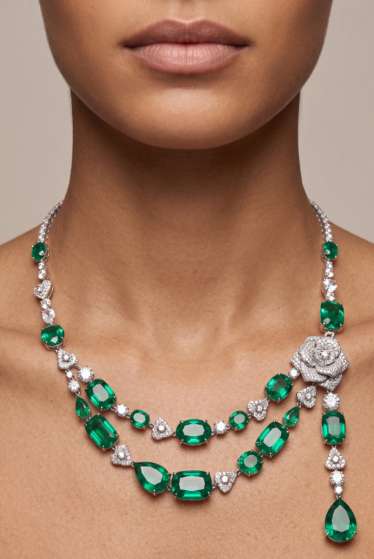 Esmeralda Statement Necklace