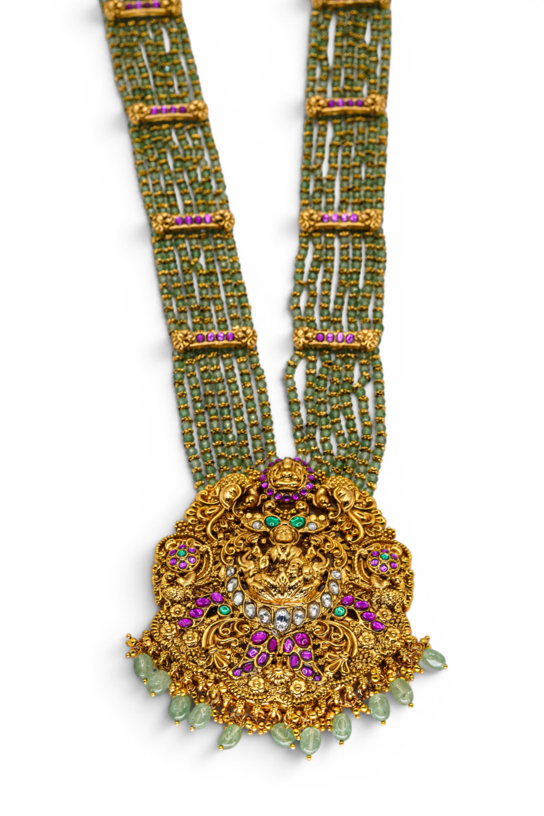 Lakshmi Temple Necklace