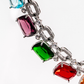 Multi Stone Cubic Necklace Set
