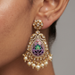 Amethyst Paisley Pearl Rani Haar Set