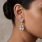 Adeline Moissanite Drop Earrings