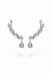 Floral Cascade Chandelier Earrings