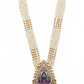 Amethyst Paisley Pearl Rani Haar Set