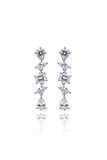 Arabella Moissanite Drop Earrings