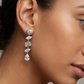 Arabella Moissanite Drop Earrings