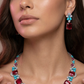 Crimson Ruby & Turquoise Royale Necklace Set