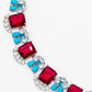 Crimson Ruby & Turquoise Royale Necklace Set