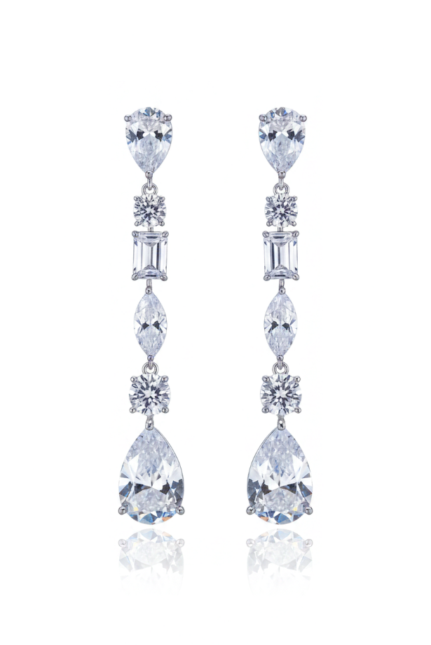 Classic Diamond Statement Necklace Set