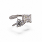 Toi et Moi Éclat Heart & Emerald-Cut Ring