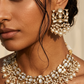 Mother of Pearl Pearl Fringe Choker Set