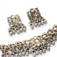 Mother of Pearl Pearl Fringe Choker Set