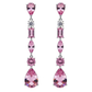 Blush Pink Cascade Necklace Set
