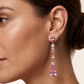 Blush Pink Cascade Earring