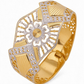 Two-Tone Royal Medallion Cuff