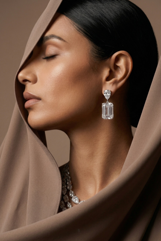 Light of the Moon Necklace Set – Dubai Royal Collection