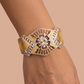 Two-Tone Royal Medallion Cuff