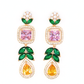 Celestial Multicolor Crystal Necklace Set
