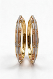Tri-Tone Regal Spark Bangle Pair