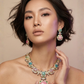 Multicolor Gemstone Statement Necklace – Indian Luxury