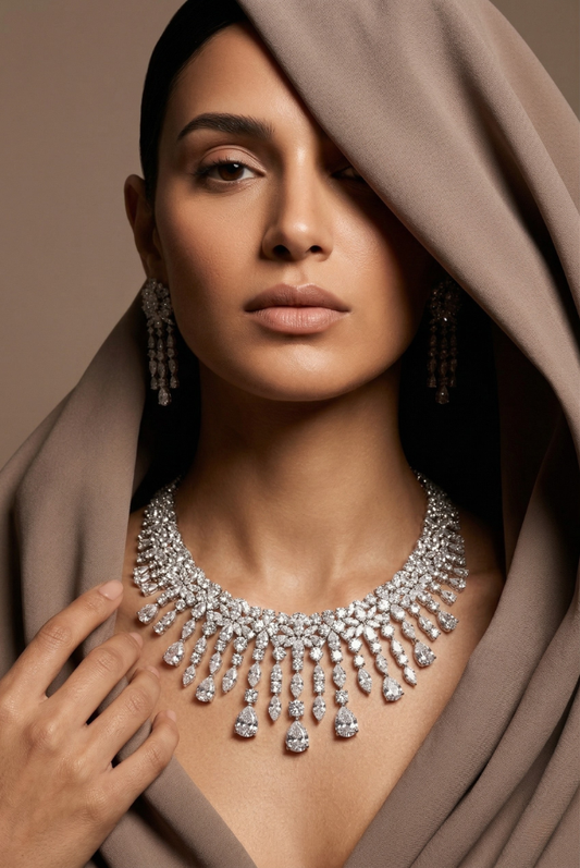 High Jewelry Diamond Drop Set – Dubai Exclusive Edition