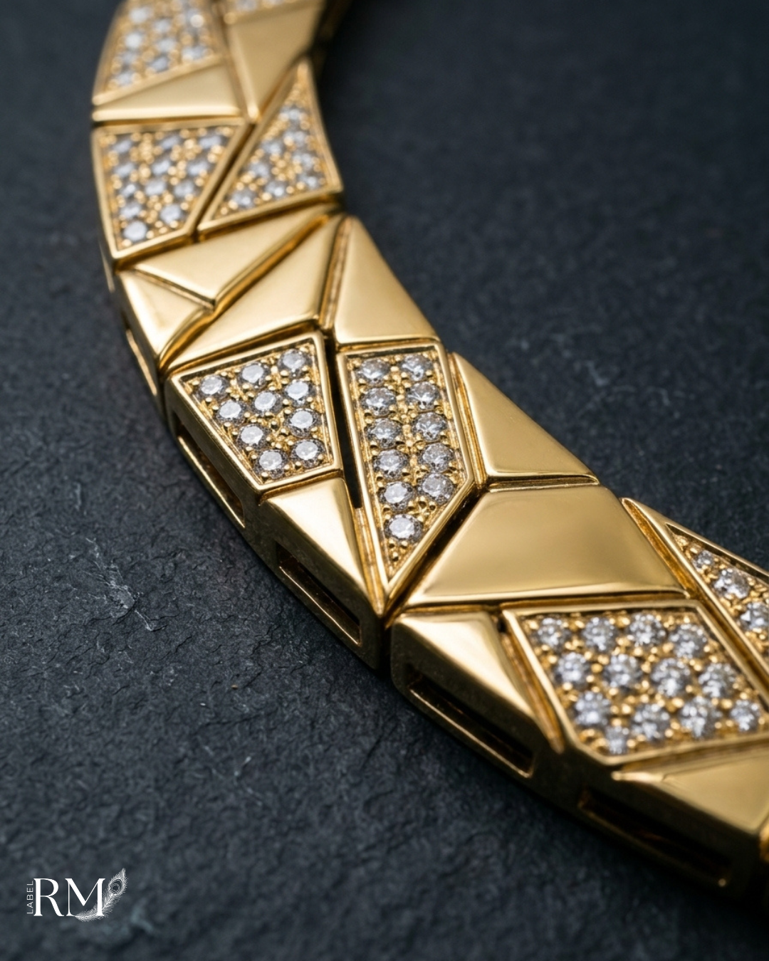 Auric Mosaic Bridal Set