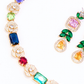 Celestial Multicolor Crystal Necklace Set
