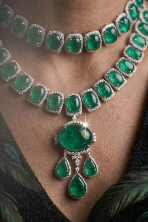 Emerald Empress Necklace – Elite Dubai Luxury