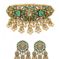 Emerald Empress Kundan Choker Set