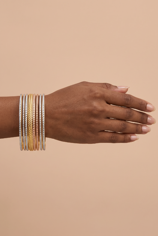 Tri-Tone Radiance Bangles