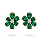 Emerald Fleur Earring