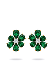 Emerald Fleur Earring