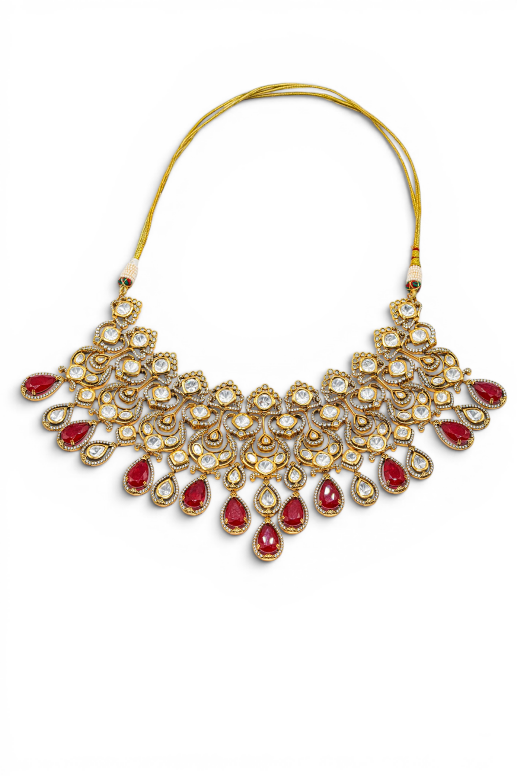 Ruby Polki Statement Necklace