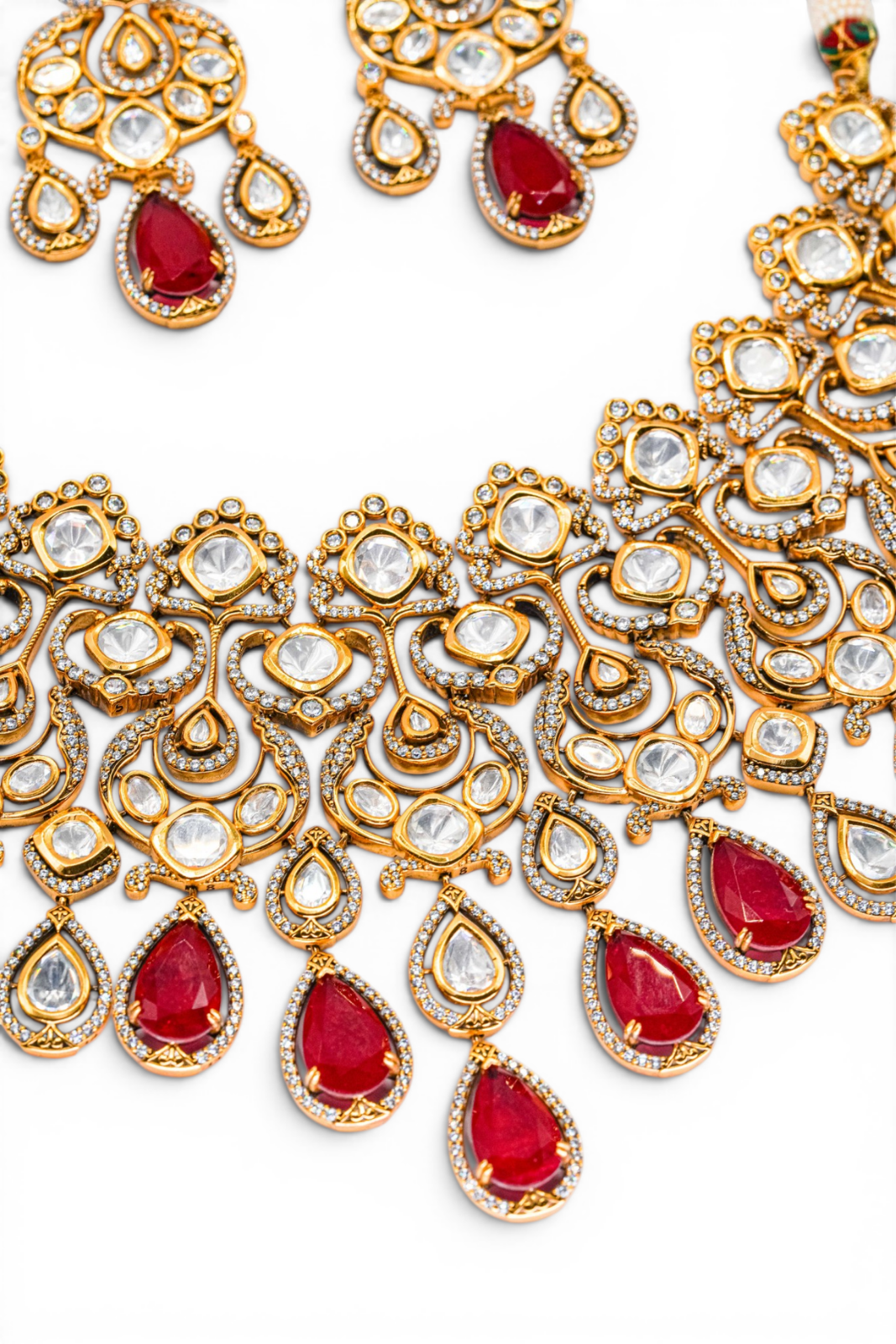 Ruby Polki Statement Necklace