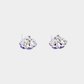 Lavender Charm Floral Stud Earrings