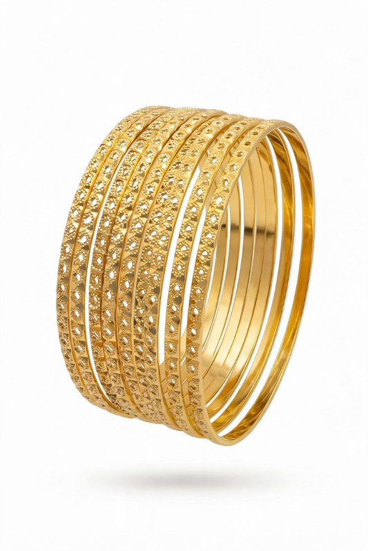 Golden Heirloom Bangles
