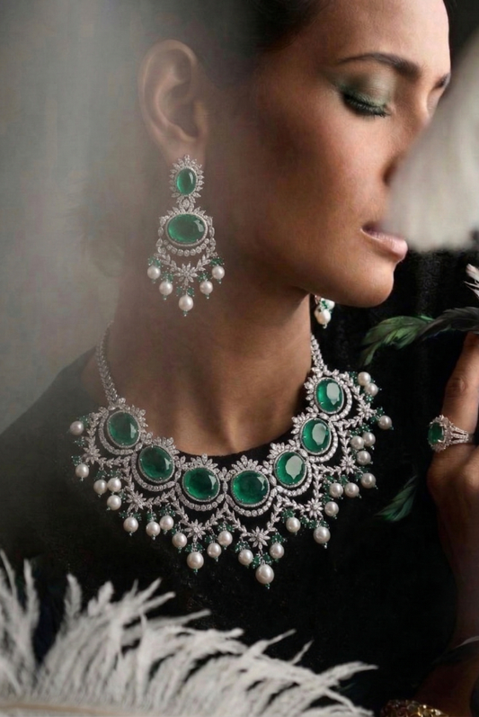 Pear Drop of the Emerald Necklace