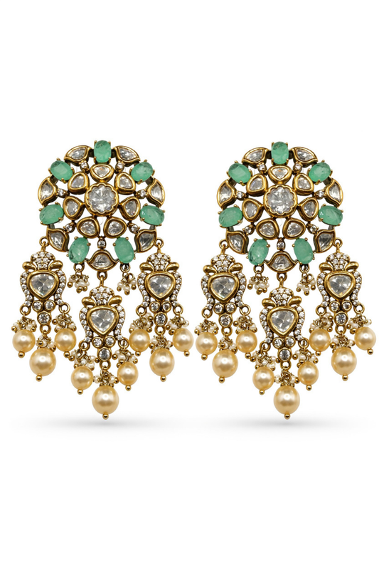 Emerald Empress Kundan Choker Set