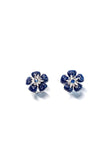 Sapphire Blossom Studs