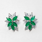 Celeste Drop Earring - Vibrant Green