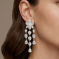 Cascade Fringe Chandelier Earrings