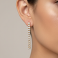 Classic Silver Tennis Necklace & Earring Set