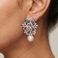 Botanical Bloom Pearl Statement Necklace
