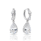 Aurora Moissanite Drop Earrings