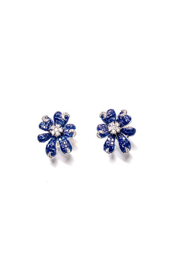 Emerald Cascade Studs