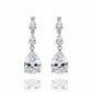 Aurora Moissanite Drop Earrings