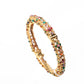 Multi Colored Gemstones Bangle - LABELRM